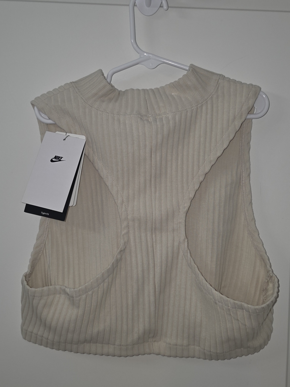 Nike Chill Knit Ribbed Cropped Tank Top - Picture 5 of 8